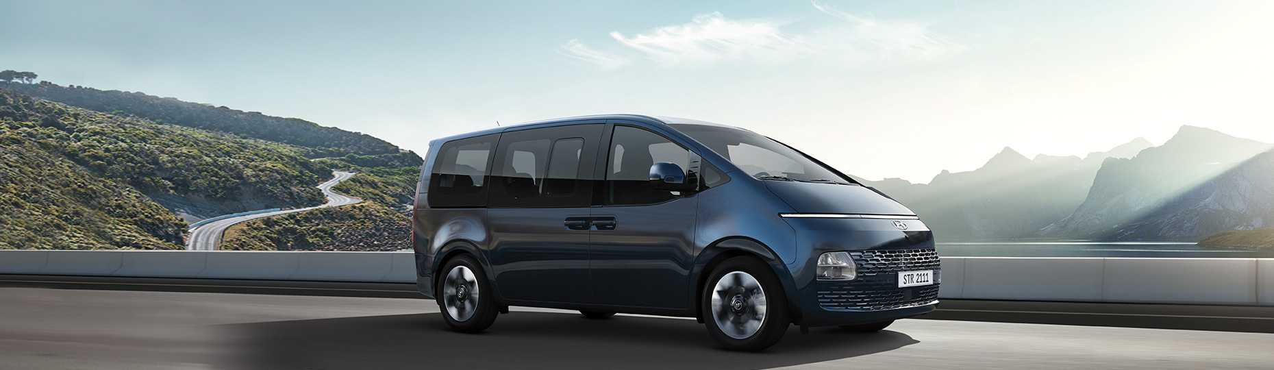 Closer view at the front part of Hyundai car with its logo and grille